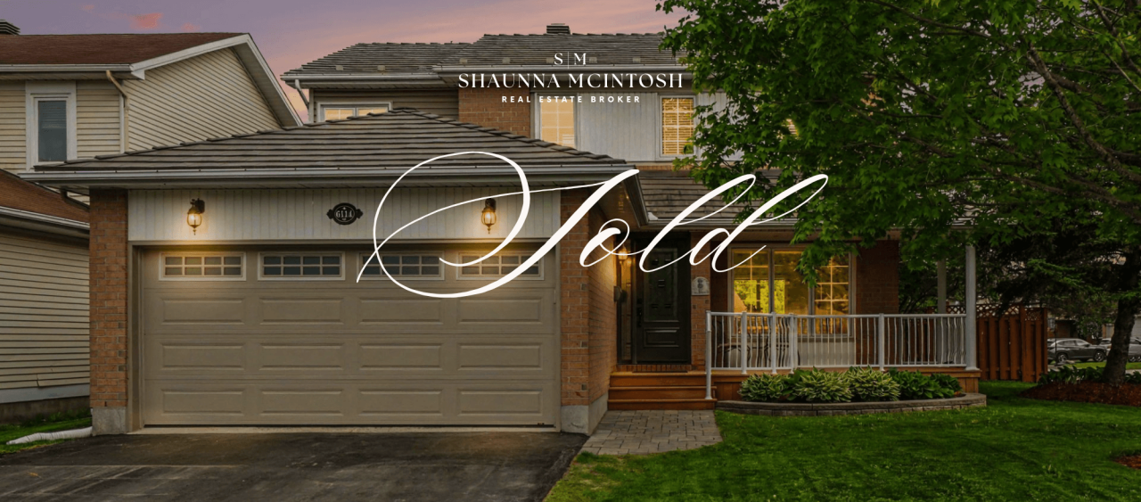 SOLD 6114 Silverbirch Street Chapel Hill South Orléans corner lot home with saltwater pool and double garage